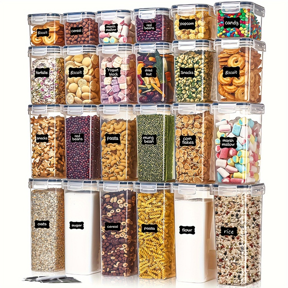 Kitchen Appliances On Sale - 밀폐용기 24피스 세트 용기 12개 뚜껑