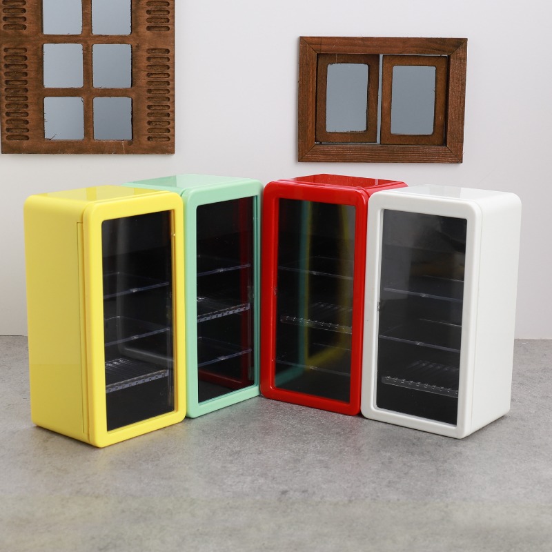 Kitchen Appliances Refrigerators - 미니 미니어처 시뮬레이션 발광 냉장고 냉동고