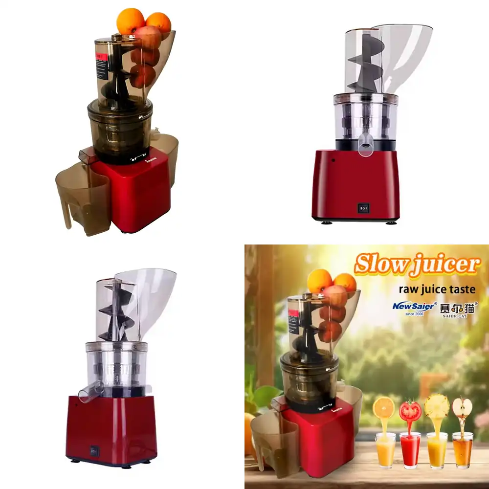 Juicer Cold Press Slow - 스테인리스 스틸 기계식 과일 야채 착즙기