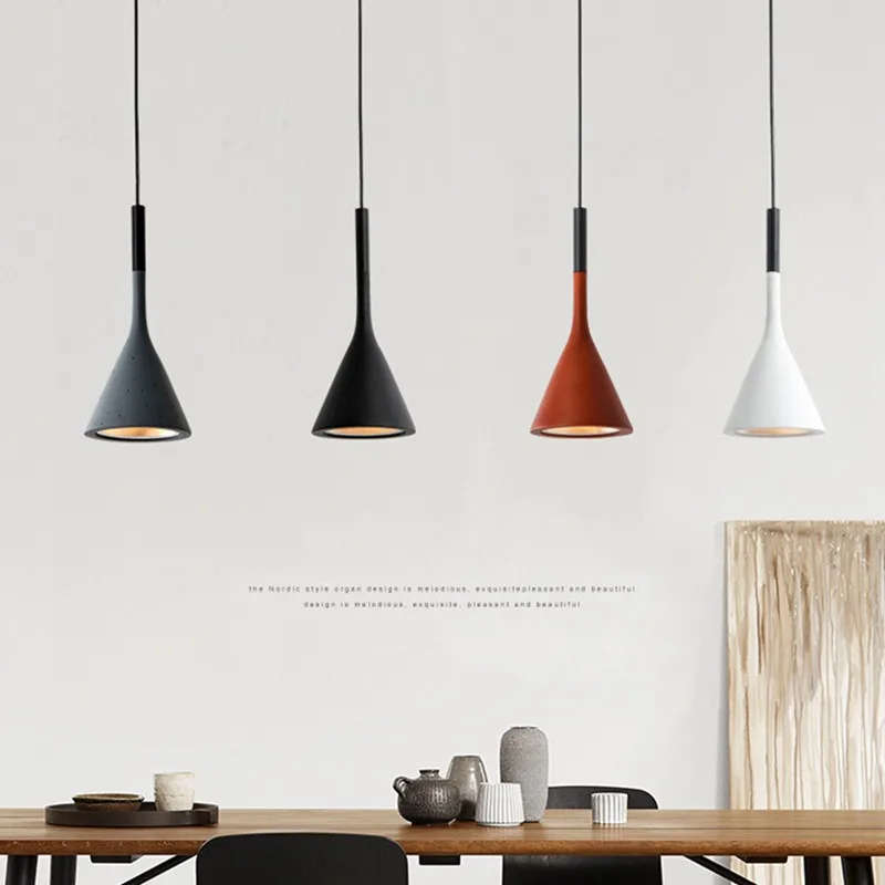 Kitchen Appliances In White - 모던 LED 펜던트 조명, 멀티 컬러