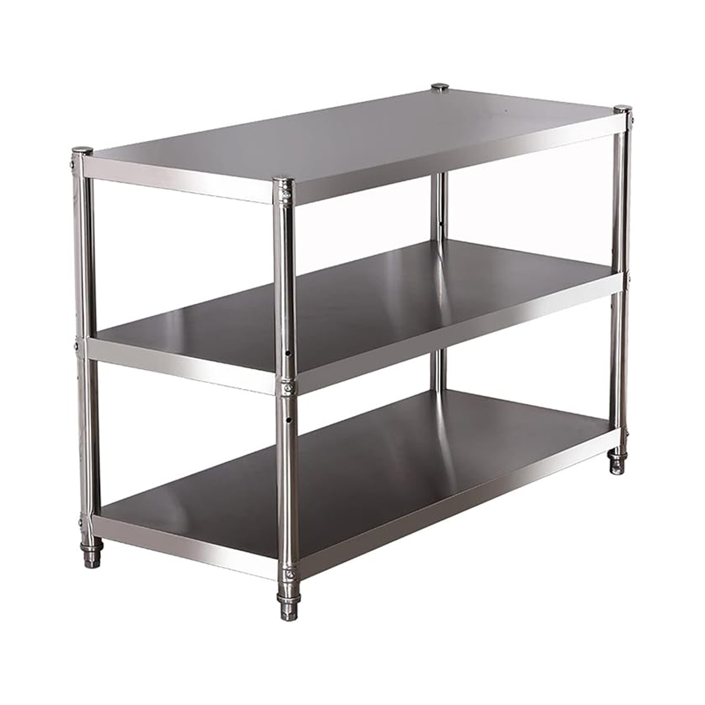 Kitchen Appliances Table - 스테인레스 스틸 선반, 주방 보관함, 3단