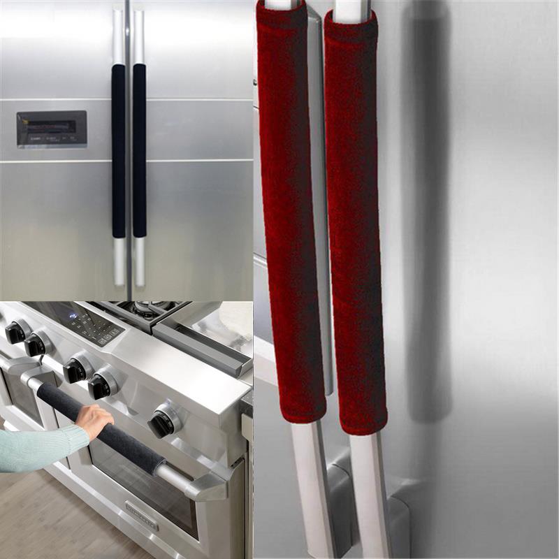 Kitchen Appliances Red Knobs - 냉장고 문짝 손잡이 커버, 주방 가전