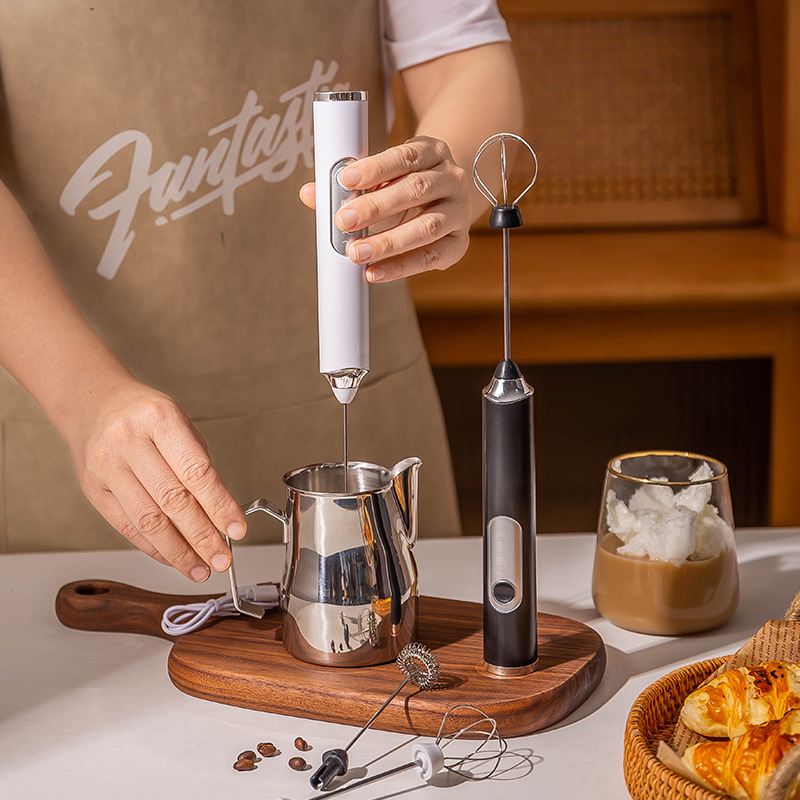 Hand Mixer Electric - 전기 우유 거품기 블렌더 무선 커피