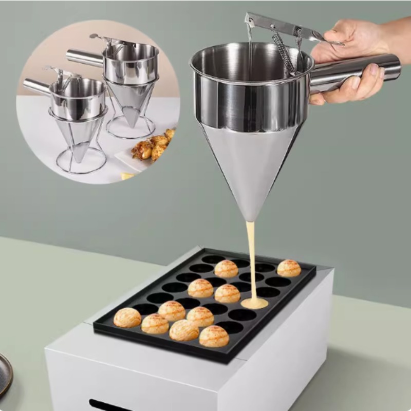 Kitchen Appliances On Sale - 600/1200ML 스테인리스 스틸 액체 주입구, 문어볼
