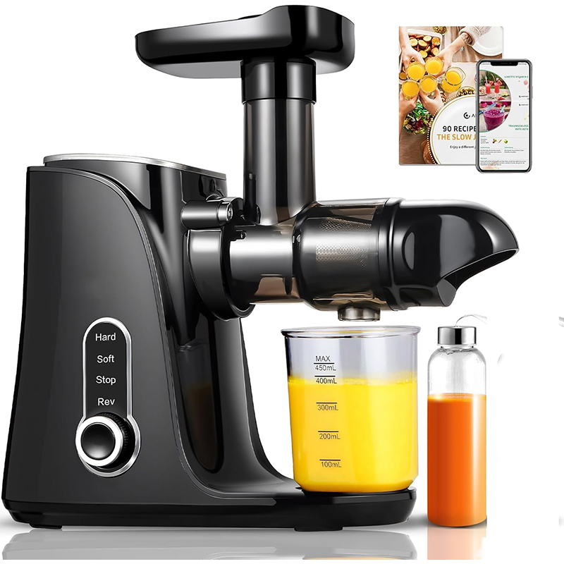 Juicer Cold Press Slow - &* QANA 주서기, 2단 속도 모드(500ML)를
