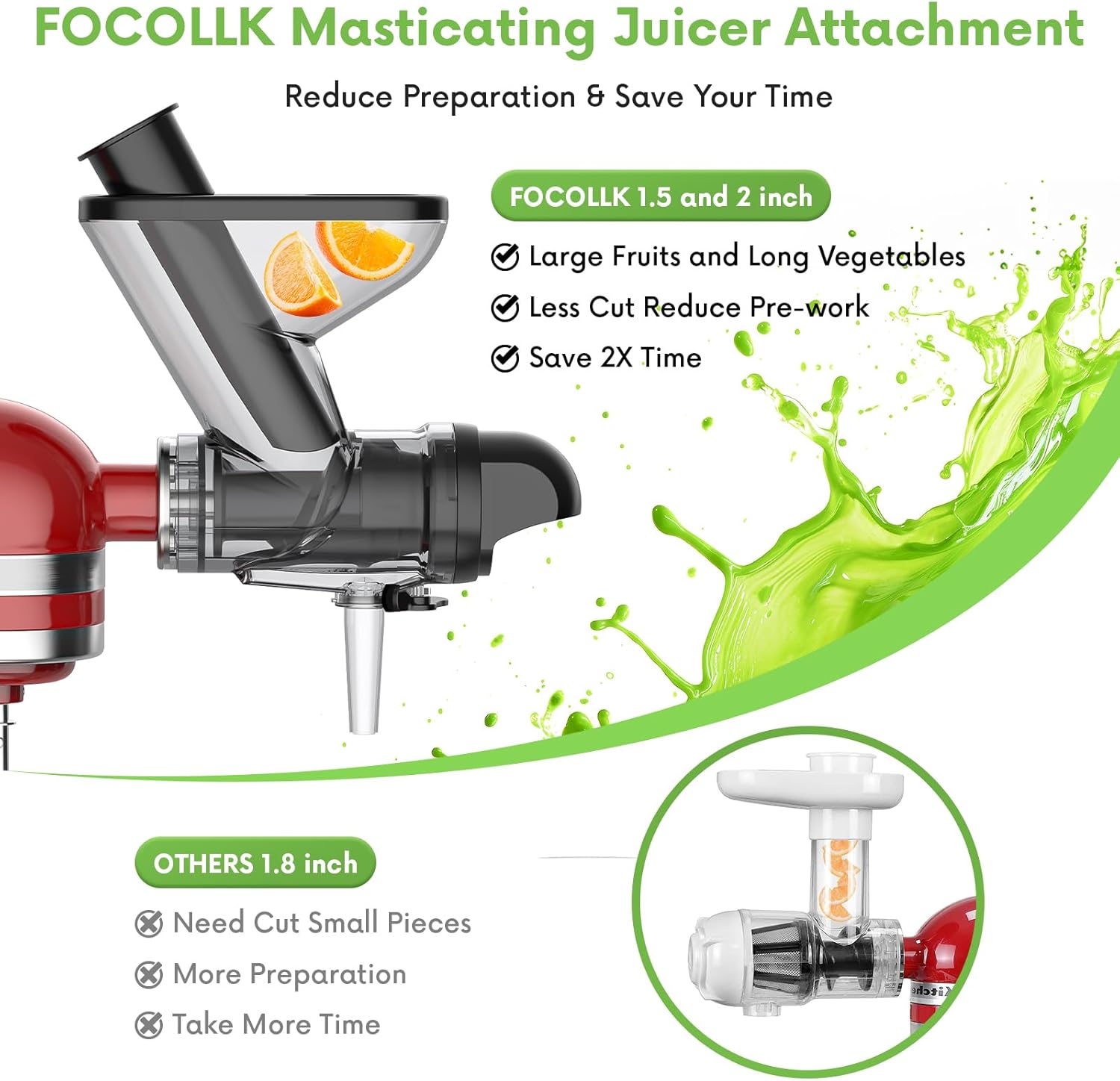 키친에이드 스탠드 믹서용 마스티케이팅 착즙기 부착물,  - Juicer Cold Press Slow 리뷰 및 가격