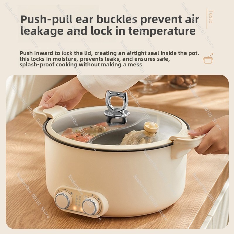 6L 8L 더블팟 전기 핫팟 다기능 기숙사 가정용 쿠커 - Kitchen Appliances Large 리뷰 및 가격