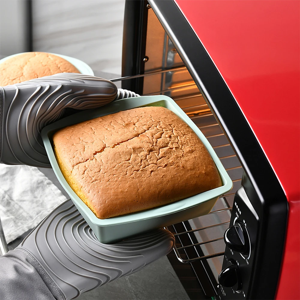 실리콘 사각 케이크 몰드, 간편한 분리 베이킹 팬, 내 - Kitchen Appliances On Sale 리뷰 및 가격