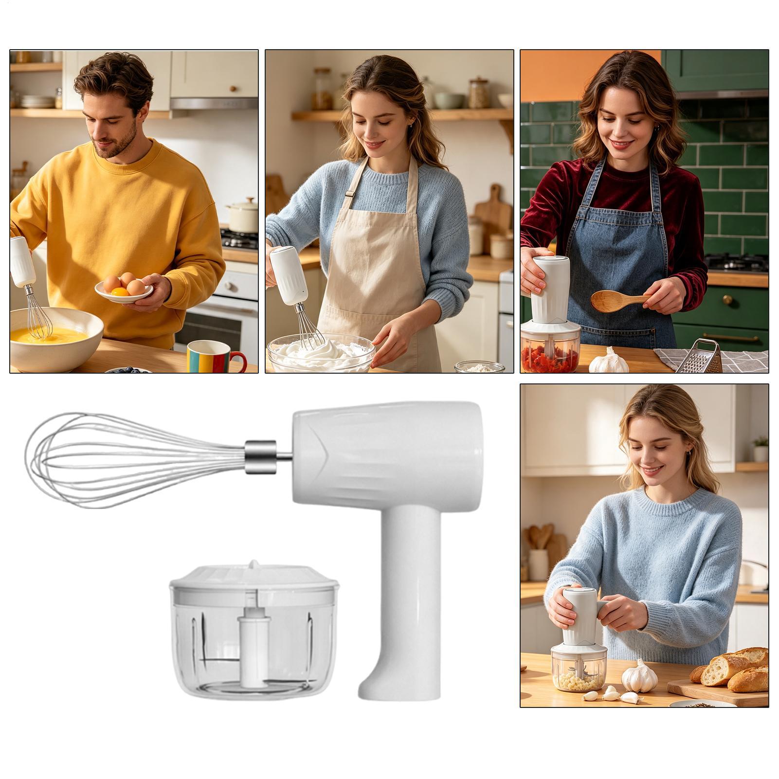 전기 믹서 핸드헬드 스테인레스 스틸 USB 충전식 3단 - Hand Mixer Electric 리뷰 및 가격