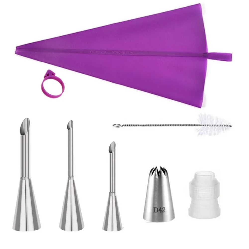 스테인리스 스틸 케이크 데코레이팅 노즐 파이핑 백 세트 - Kitchen Appliances On Sale 리뷰 및 가격