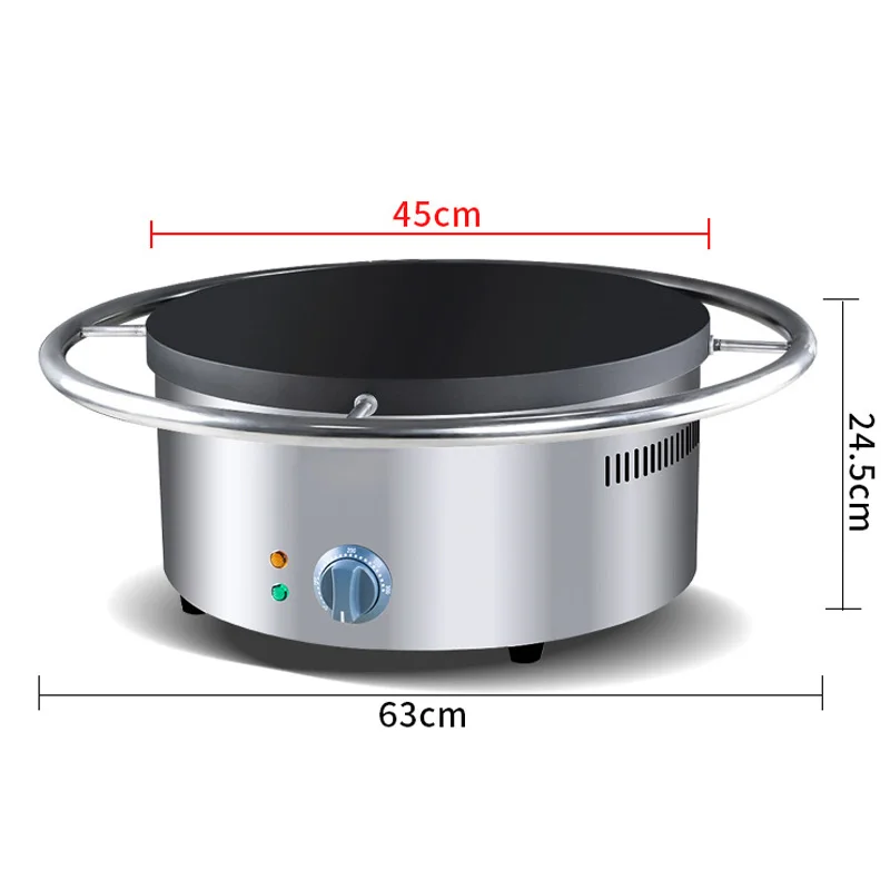 수동 회전식 전기 팬케이크 그릴, 전통 중국식 팬케이크 - Crepe Maker Non Stick 리뷰 및 가격