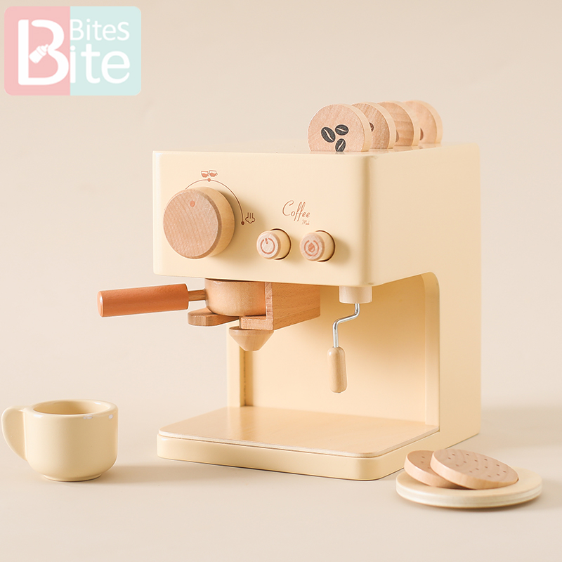 0-6세 아기용 커피머신 장난감 세트 나무 주방용품 커 - Kitchen Appliances For Kids 리뷰 및 가격