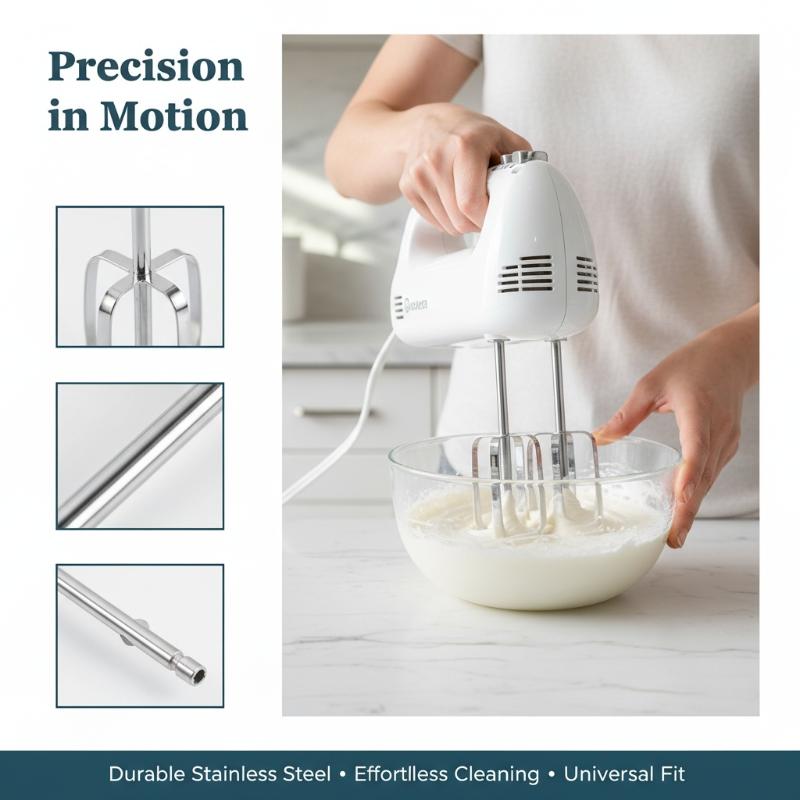 1/2pcs 핸드 믹서 비터 부착물, 범용 스테인리스  - Hand Mixer Electric 리뷰 및 가격