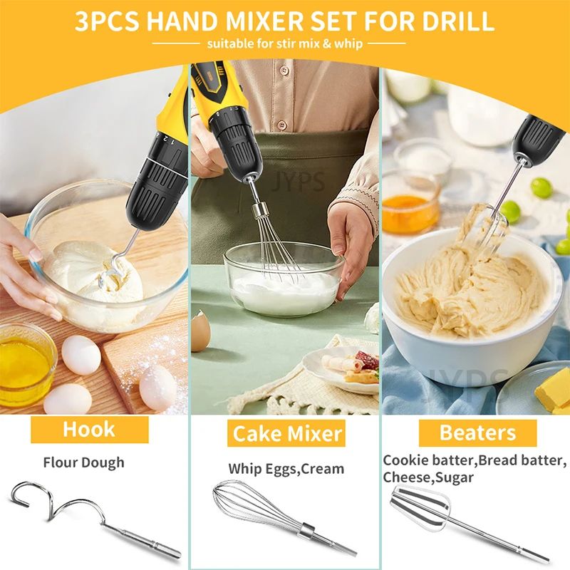 스테인레스 스틸 계란 거품기 핸드 믹서, 드릴 전동 믹 - Hand Mixer Electric 리뷰 및 가격