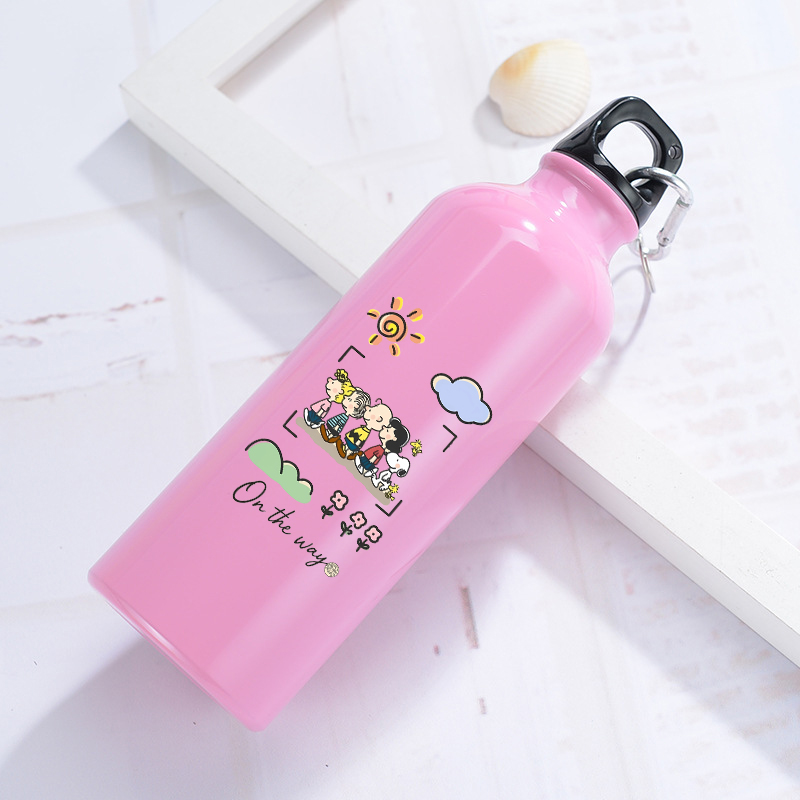 500ML 스누피 물컵 소녀 소년 만화 캐릭터 누수 방 - Kitchen Appliances Large 리뷰 및 가격