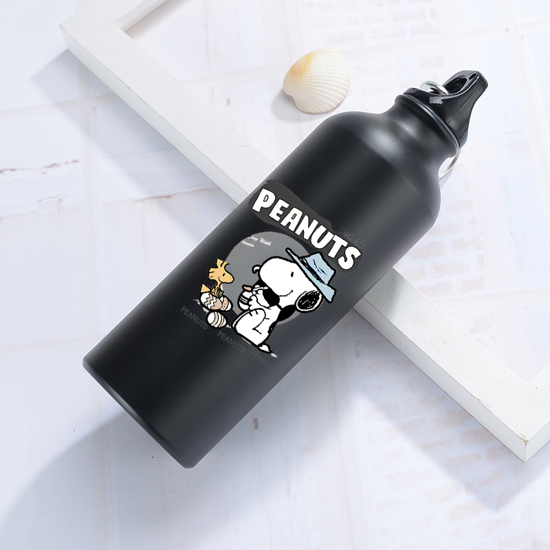 500ML 스누피 물컵 소녀 소년 만화 캐릭터 누수 방 - Kitchen Appliances Large 리뷰 및 가격