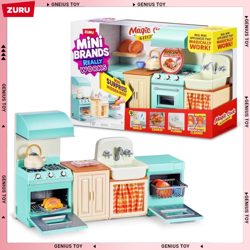 주루 미니 브랜드 매직 쿡 키친 세트 서프라이즈 장난감 - Kitchen Appliances For Kids 리뷰 및 가격