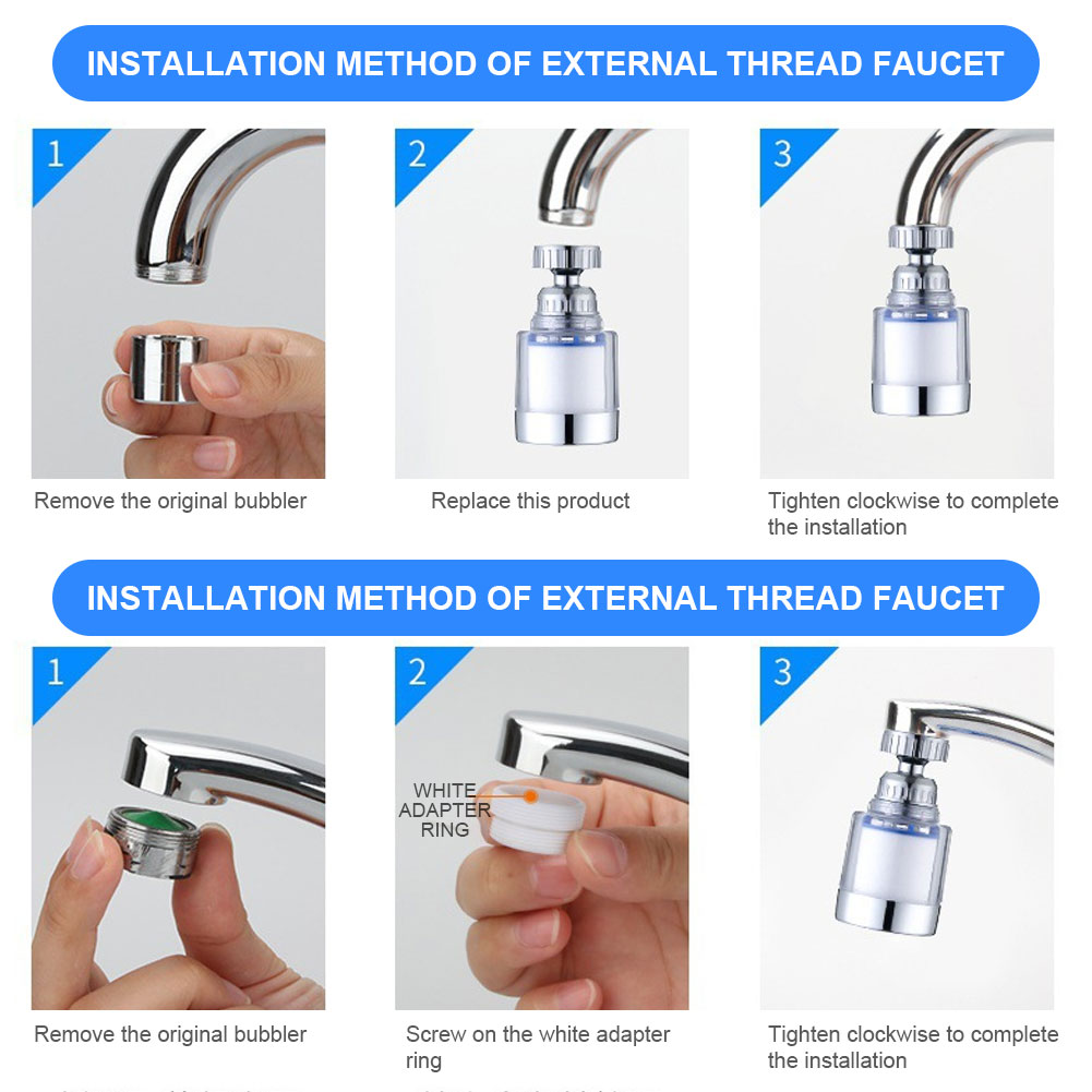 수도꼭지 필터 요소 샤워 용 정수기 필터 주방 욕실 용 - Kitchen Appliances Offers 리뷰 및 가격