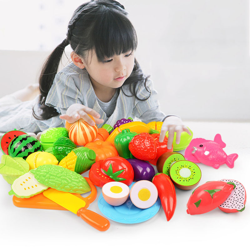 어린이 장난감 절단 과일과 야채 어린이를위한 설정 놀이 - Kitchen Appliances For Kids 리뷰 및 가격