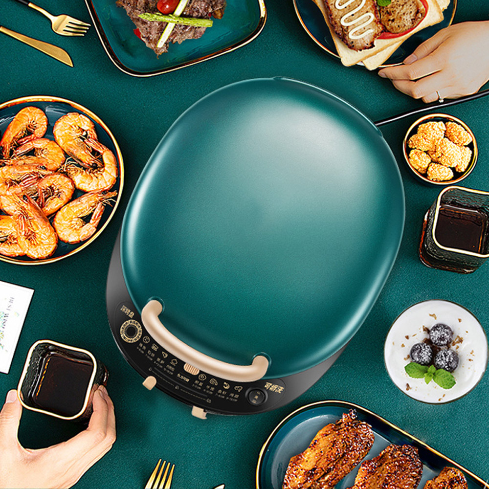 가정용 전기 팬케이크 기계, 스테이크 베이킹 팬, 양면 - Crepe Maker Non Stick 리뷰 및 가격