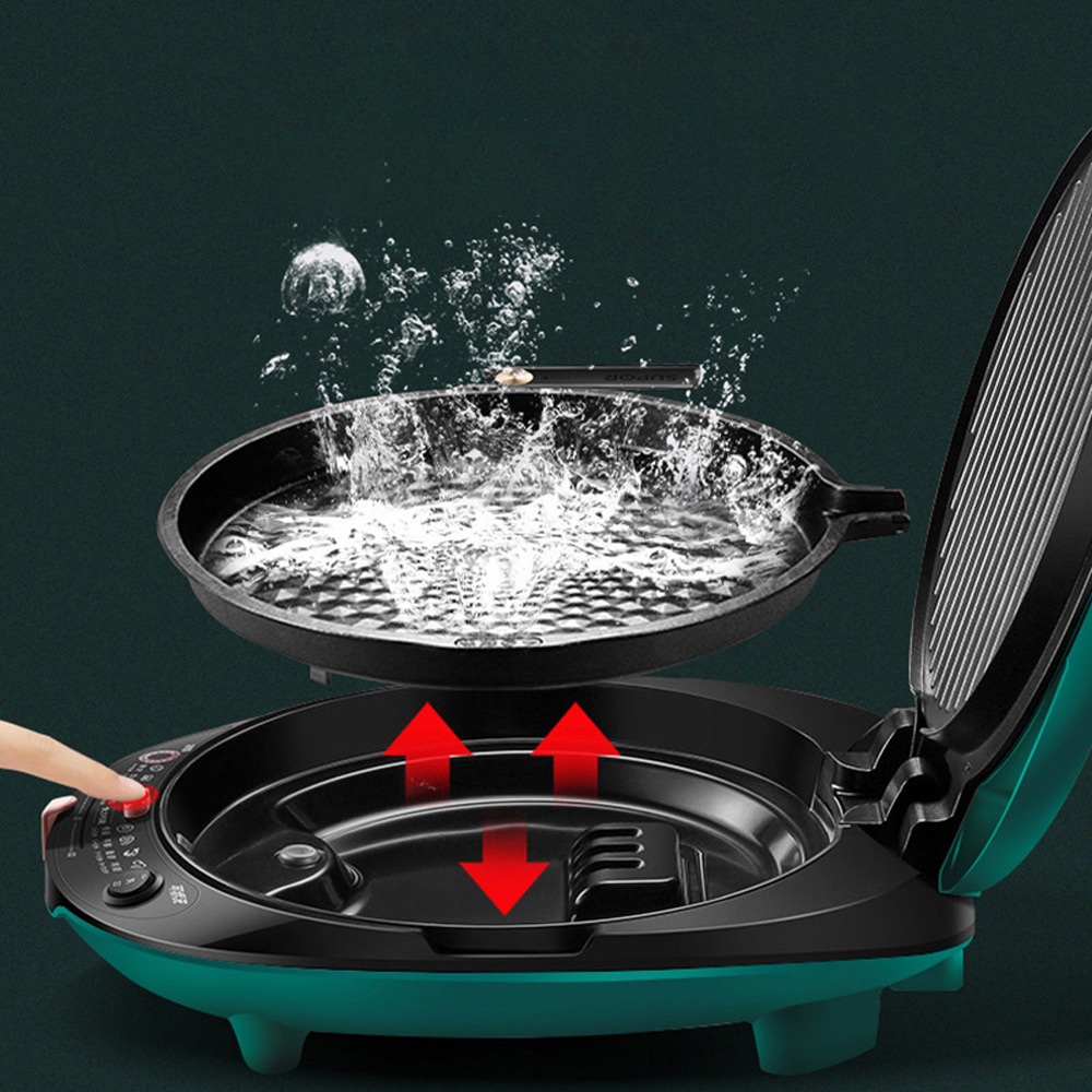 가정용 전기 팬케이크 기계, 스테이크 베이킹 팬, 양면 - Crepe Maker Non Stick 리뷰 및 가격