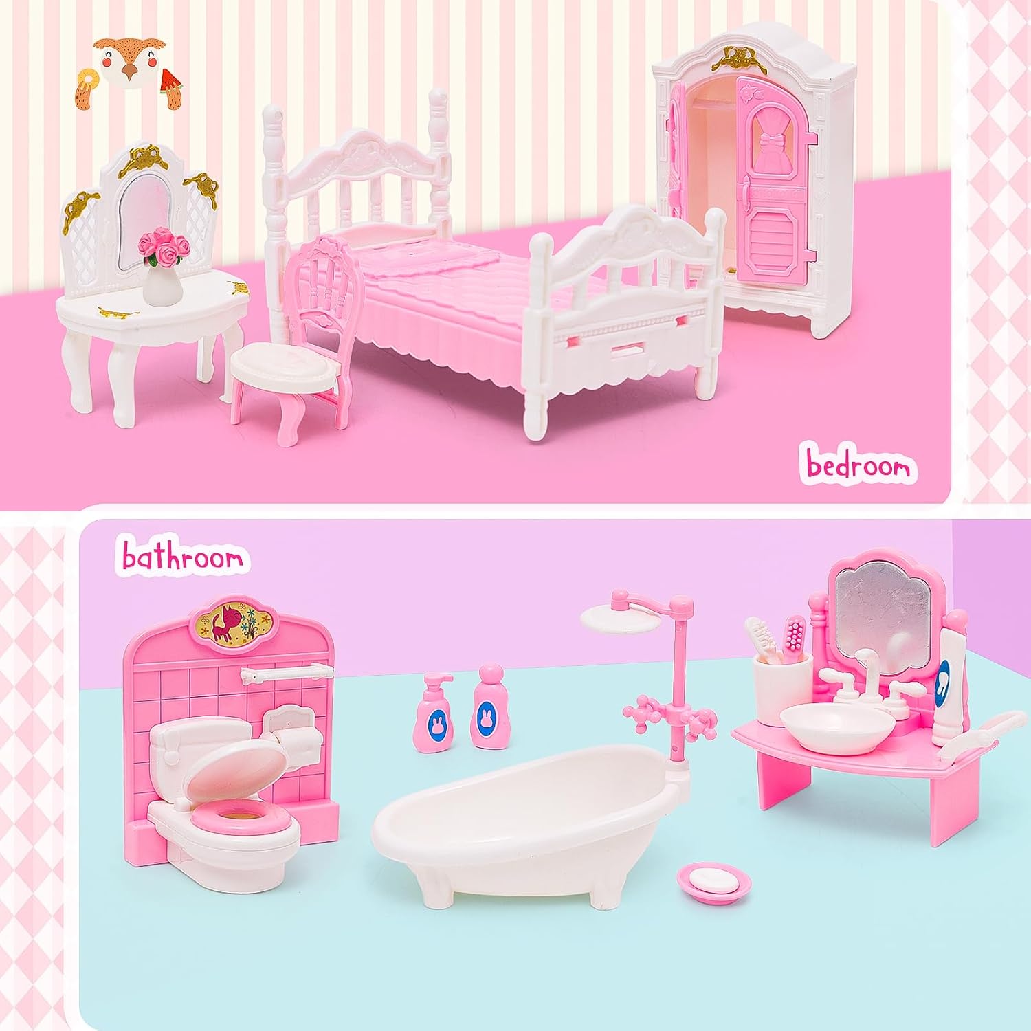 1:12 인형의 집 아이스크림 트럭 아기 침대 시뮬레이 - Kitchen Appliances For Kids 리뷰 및 가격