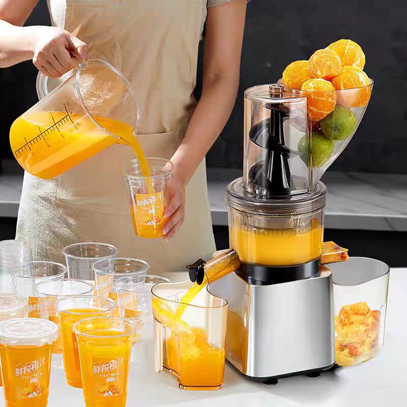 500W 고출력 실버 바디 냉압착 과일 주스용 광폭 투 - Juicer Cold Press Slow 리뷰 및 가격