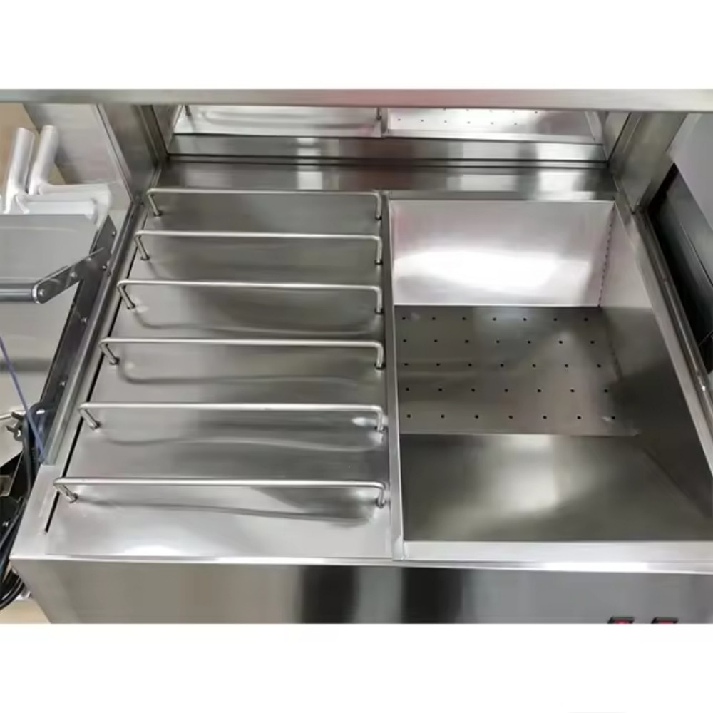 스테인레스 스틸 조리대 칩 히터 상업용 LED 튀김 음 - Kitchen Appliances Offers 리뷰 및 가격