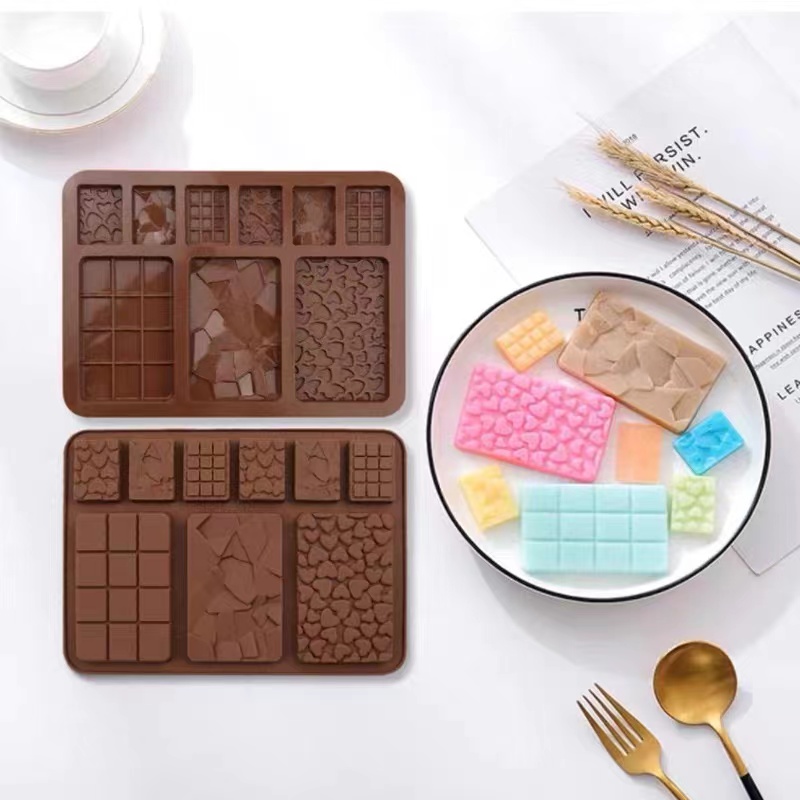 1pc 초콜릿 금형 3D 실리콘 금형 두바이 초콜릿 금 - Kitchen Appliances On Sale 리뷰 및 가격