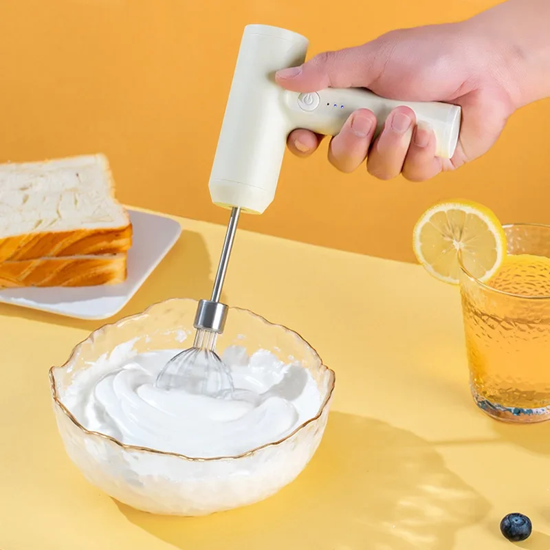 전기 계란 비터 음식 털 휴대용 충전식 3 속도 계란  - Hand Mixer Electric 리뷰 및 가격