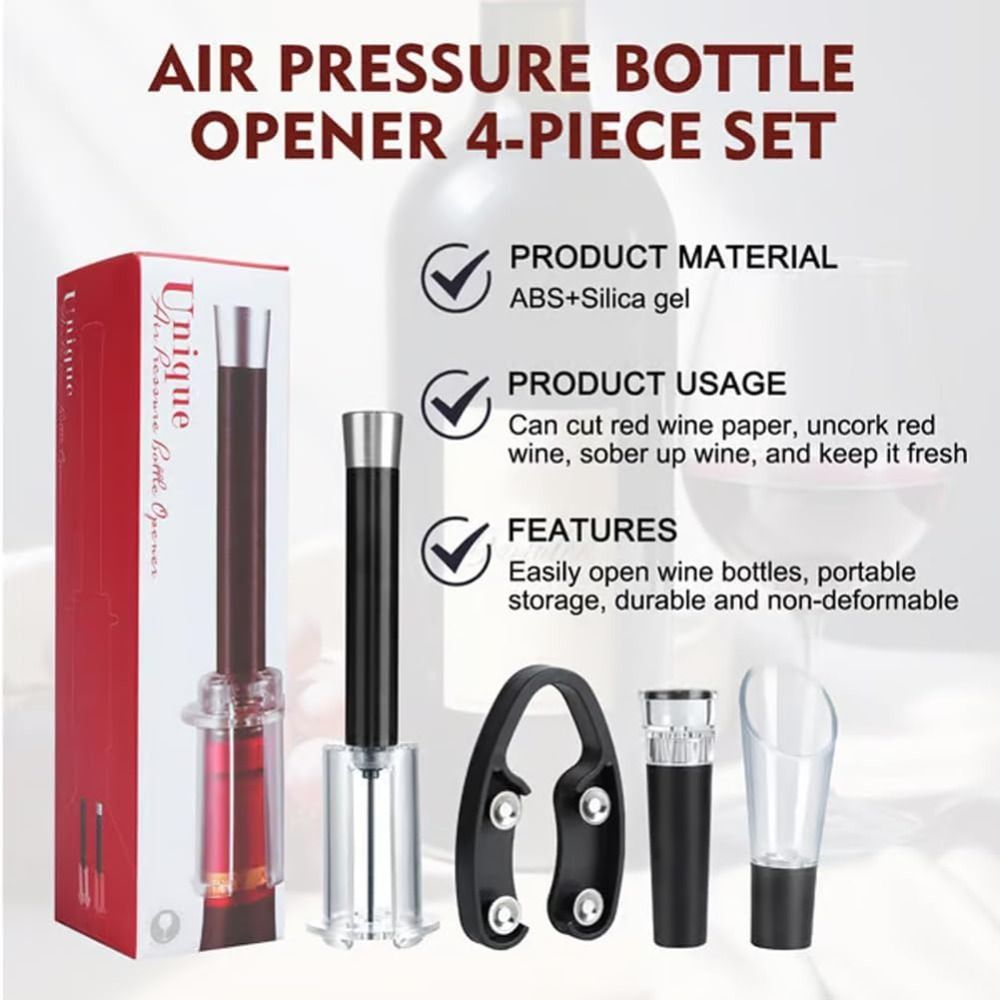 바 액세서리 와인 병따개 세트 알루미늄 합금 ABS 에 - Kitchen Appliances Garage 리뷰 및 가격