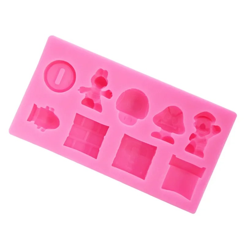 3D 슈퍼 마리오 브라더스 케이크 몰드 만화 귀여운 애 - Kitchen Appliances On Sale 리뷰 및 가격