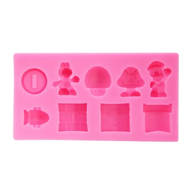3D 슈퍼 마리오 브라더스 케이크 몰드 만화 귀여운 애 - Kitchen Appliances On Sale 리뷰 및 가격