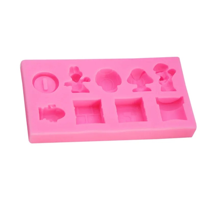 3D 슈퍼 마리오 브라더스 케이크 몰드 만화 귀여운 애 - Kitchen Appliances On Sale 리뷰 및 가격