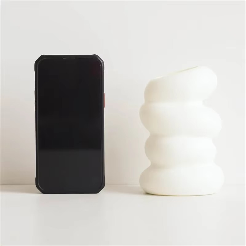 1PC 플라스틱 나선형 흰색 꽃병 북유럽 크리 에이 티 - Kitchen Appliances In White 리뷰 및 가격