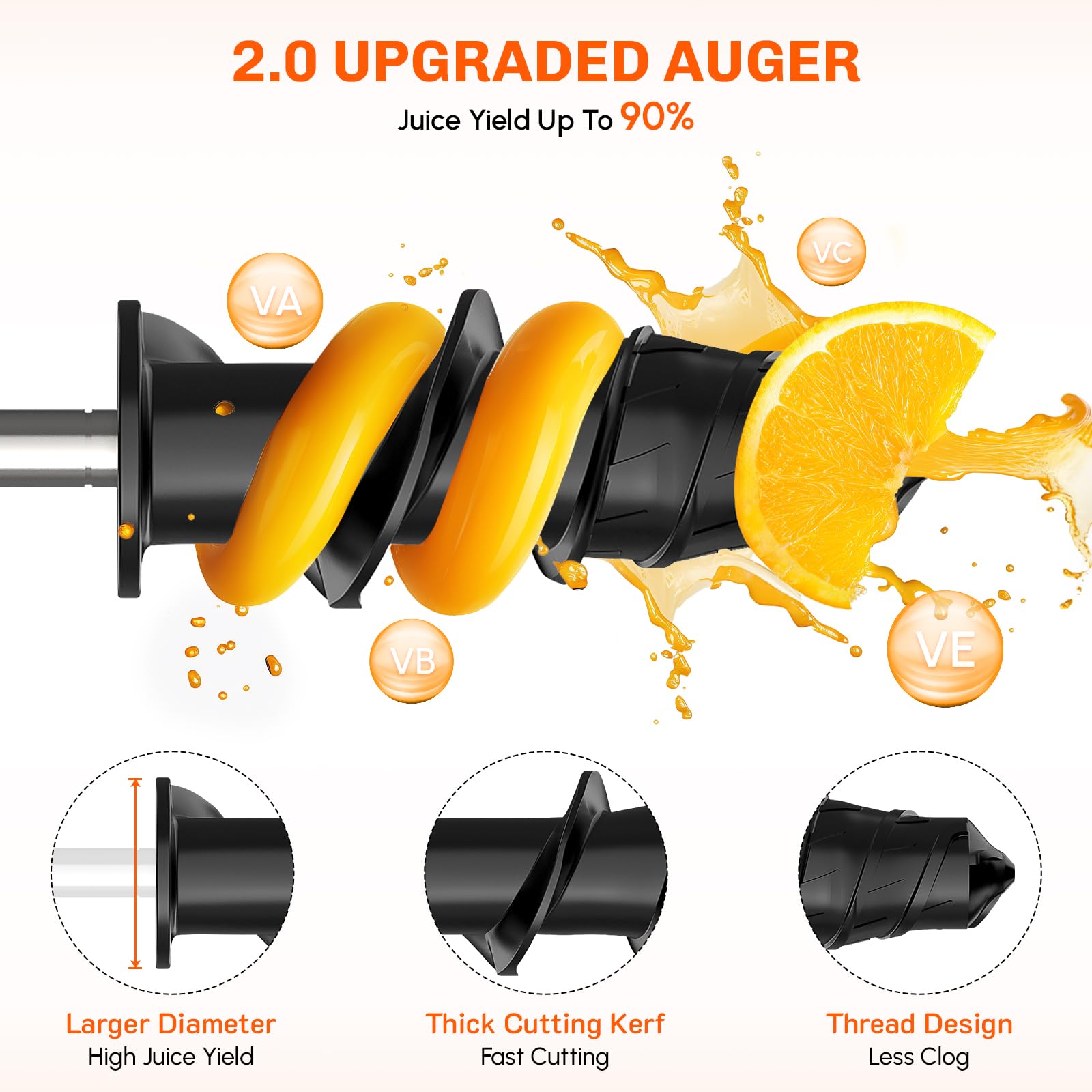 키친에이드 스탠드 믹서용 저속 냉압착 착즙기, 이중 공 - Juicer Cold Press Slow 리뷰 및 가격