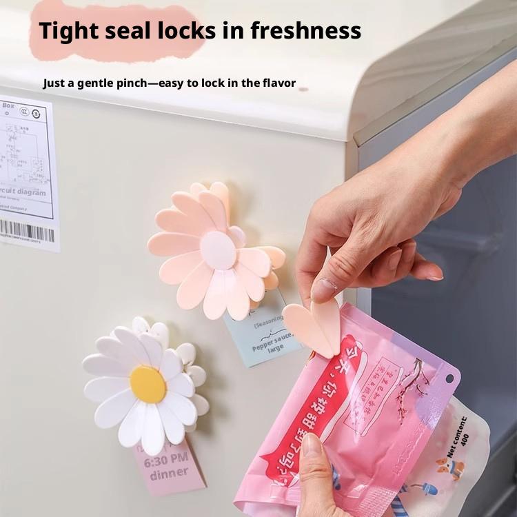2-in-1 자석 냉장고 마그넷 꽃 모양 식품 보관용  - Kitchen Appliances Refrigerators 리뷰 및 가격