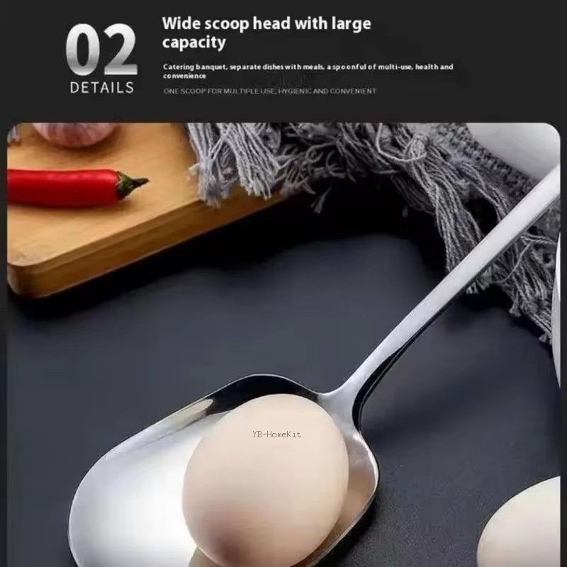 스테인레스 스틸 대형 스테인레스 스틸 쌀 숟가락 인체  - Kitchen Appliances Large 리뷰 및 가격