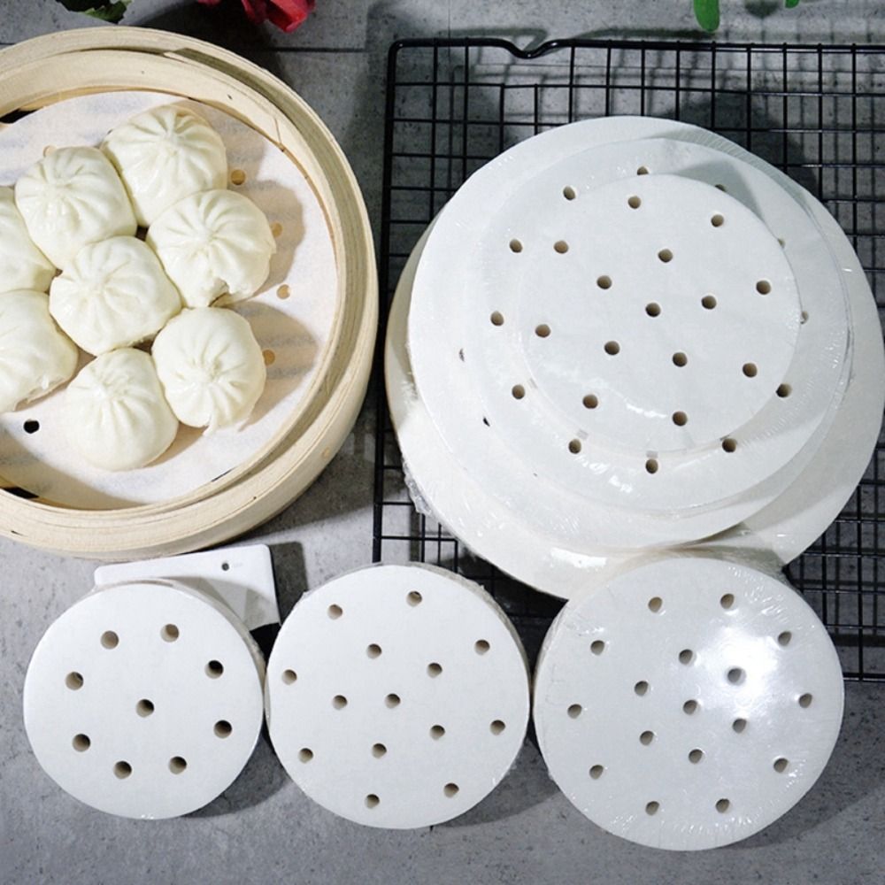 100Pcs 찐 종이 찐빵 과자 비 스틱 종이 딤섬 빵 - Kitchen Appliances Restaurant 리뷰 및 가격