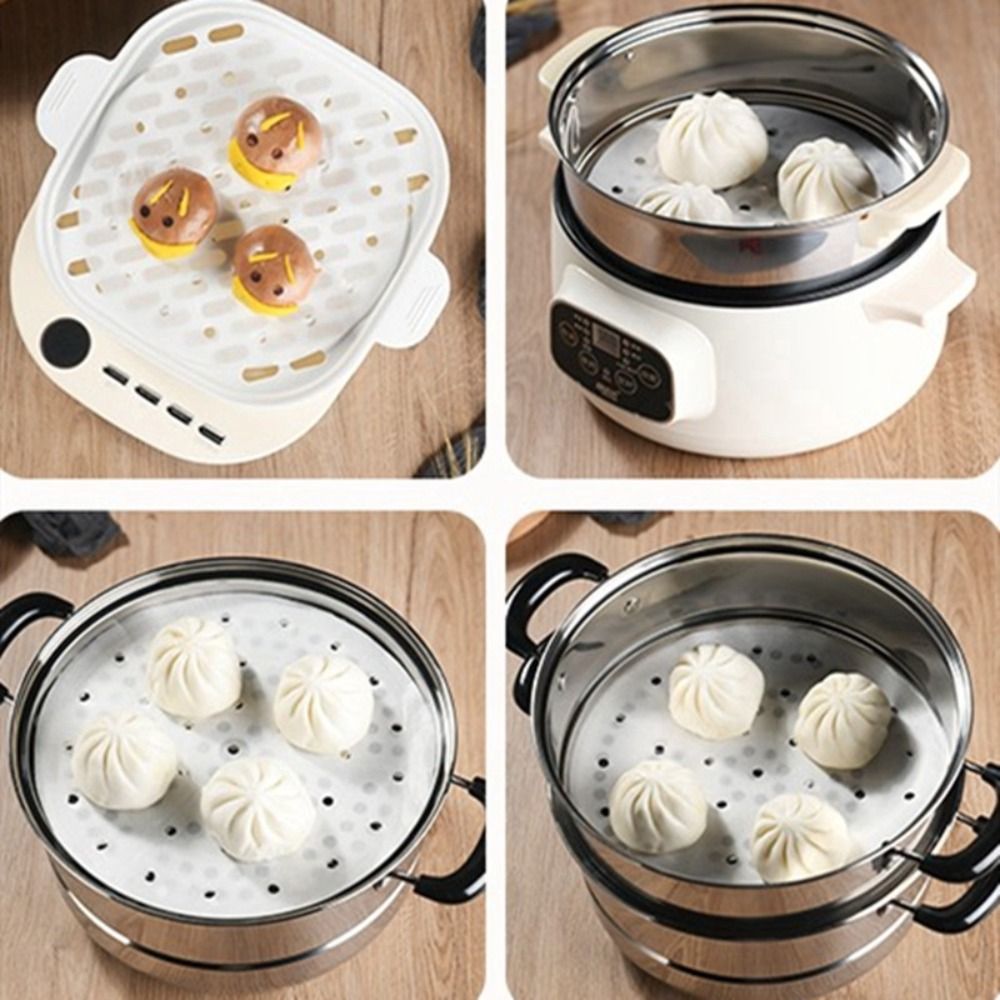 100Pcs 찐 종이 찐빵 과자 비 스틱 종이 딤섬 빵 - Kitchen Appliances Restaurant 리뷰 및 가격